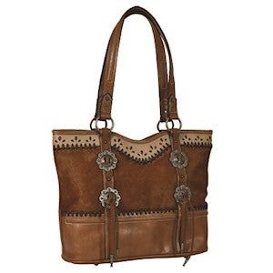 HAIR ON TOTE by JUSTIN BOOTS