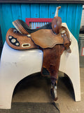 14” Circle Y Martha Josey Ultimate Flex Barrel Saddle