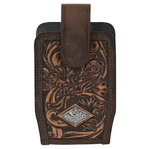 TOOLED CELL PHONE CASE by JUSTIN BOOTS