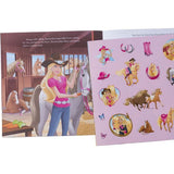 Barbie Ponytails Sticker Book