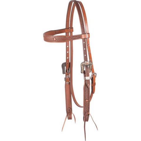 Chestnut Antique Diamond Browband Headstall by Cashel