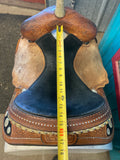 14” Circle Y Martha Josey Ultimate Flex Barrel Saddle