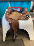 14” Circle Y Martha Josey Ultimate Flex Barrel Saddle