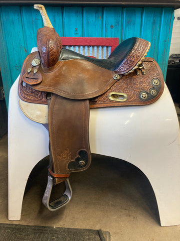 14.5” Circle Y Martha Josey Barrel Saddle