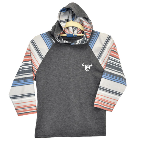 Boy's Serape Sleeved Lightweight Hoody by COWBOY HARDWARE