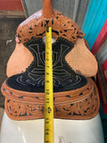 10” Wild O West Barrel Saddle