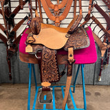 Sam’s Pro Series Buckstitch Barrel Saddle