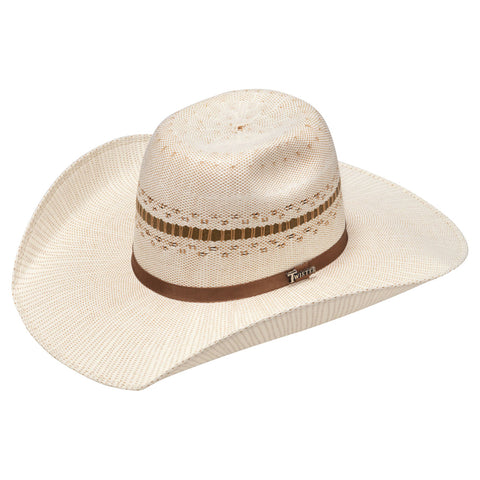 PUNCHY BANGORA STRAW COWBOY HAT BY TWISTER HATS