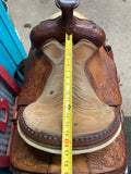 15.5” Hereford Roping Saddle