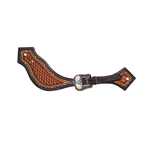 Line Feather Buckle Spur Strap by Professional’s Choice