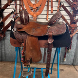 15” Deb Sibley Barrel Saddle