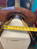 14” Circle Y Martha Josey Ultimate Flex Barrel Saddle