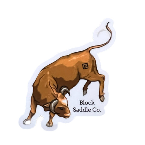 Bull Sticker