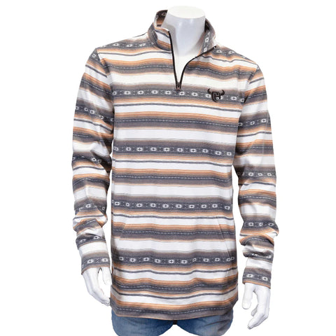 BROWN SERAPE 1/4 ZIP BY COWBOY HARDWARE