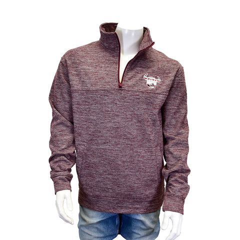 KNOBBY FLEECE 1/4 ZIP PULLOVER BY COWBOY HARDWARE