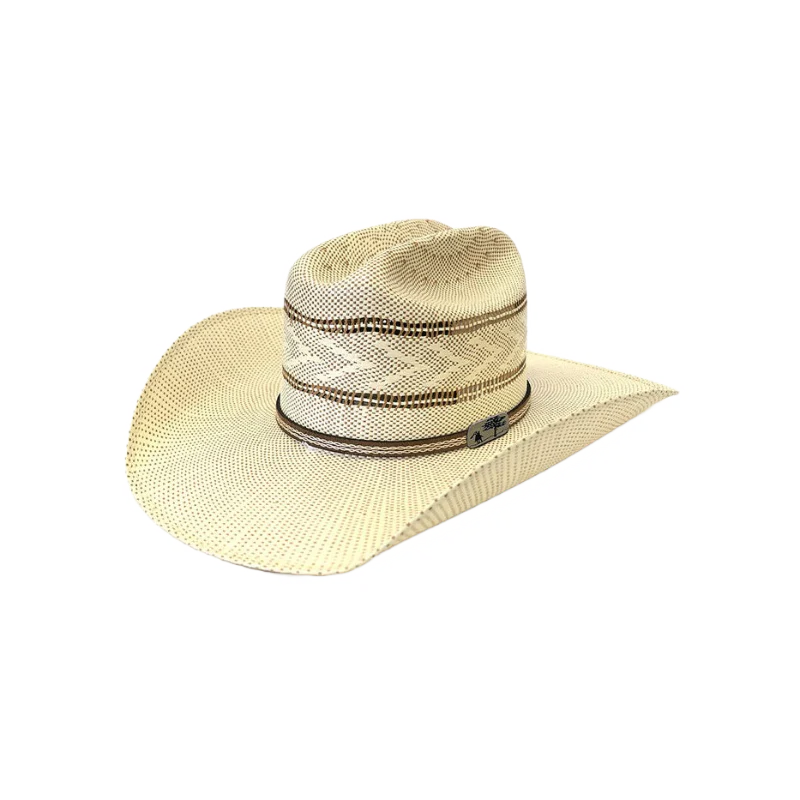 Ivory and Tan Bangora Hat by Alamo Hats – Block Saddle Company, LLC