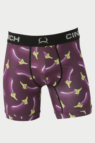 MEN'S EGGPLANT BOXER BRIEFS BY CINCH JEANS