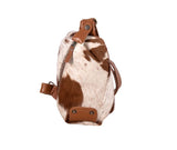 Robnette Ranch Fanny-Pack Bag in Caramel & White by Myra Bag