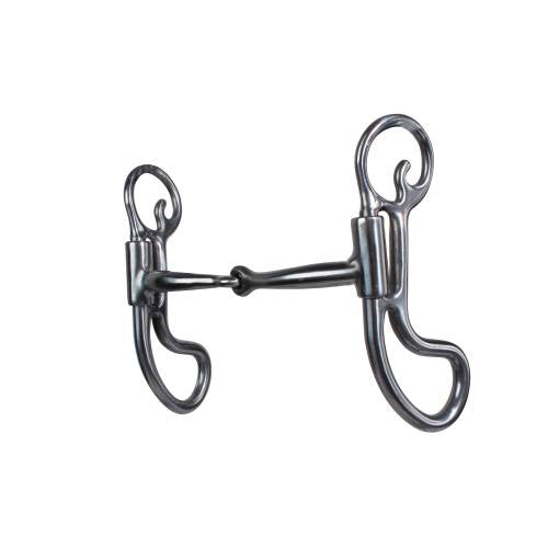 Tear Drop Pony Snaffle Bit by Professional's Choice – Block Saddle