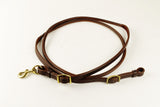 Rolled and Sewn Harness Leather Roping Rein