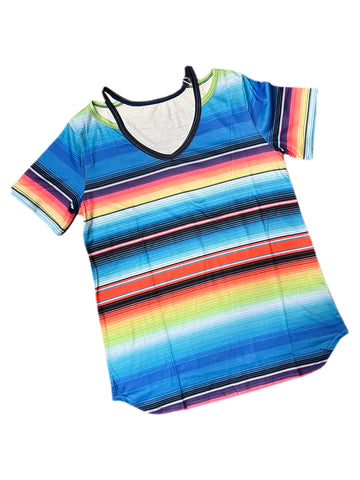 Summer Serape Tee